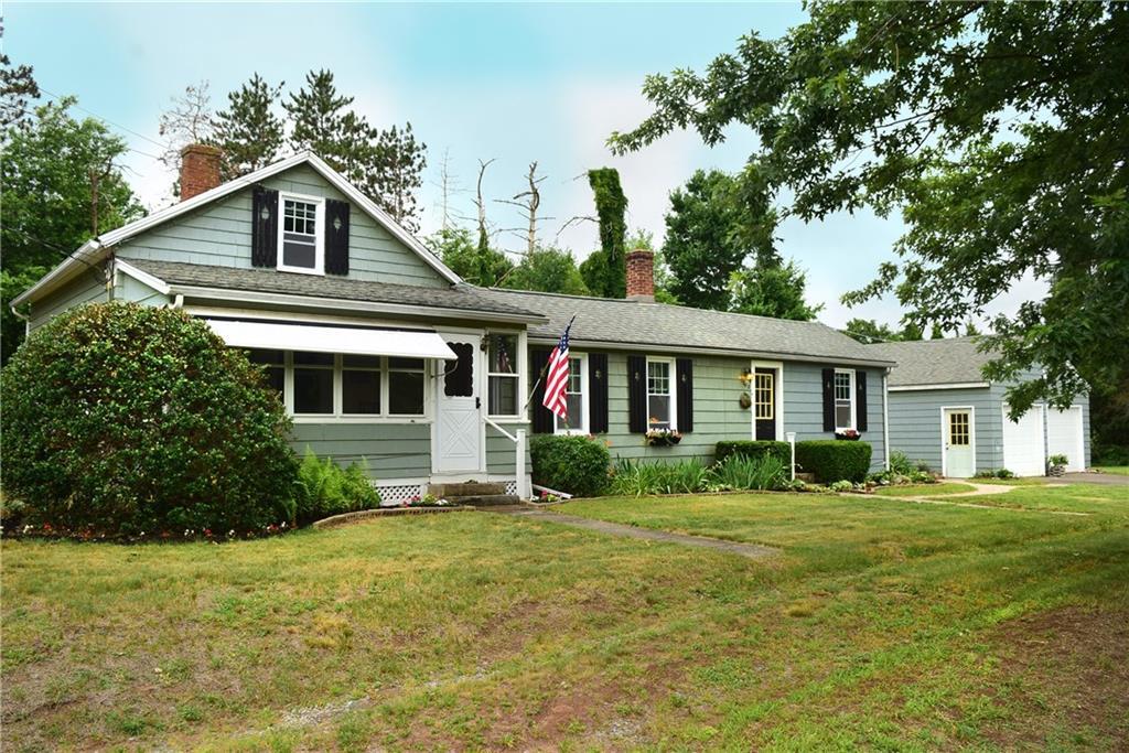 200 George Wood Road Somers, CT 06071 - Photo 1 of 1 a front view of house with yard and green space