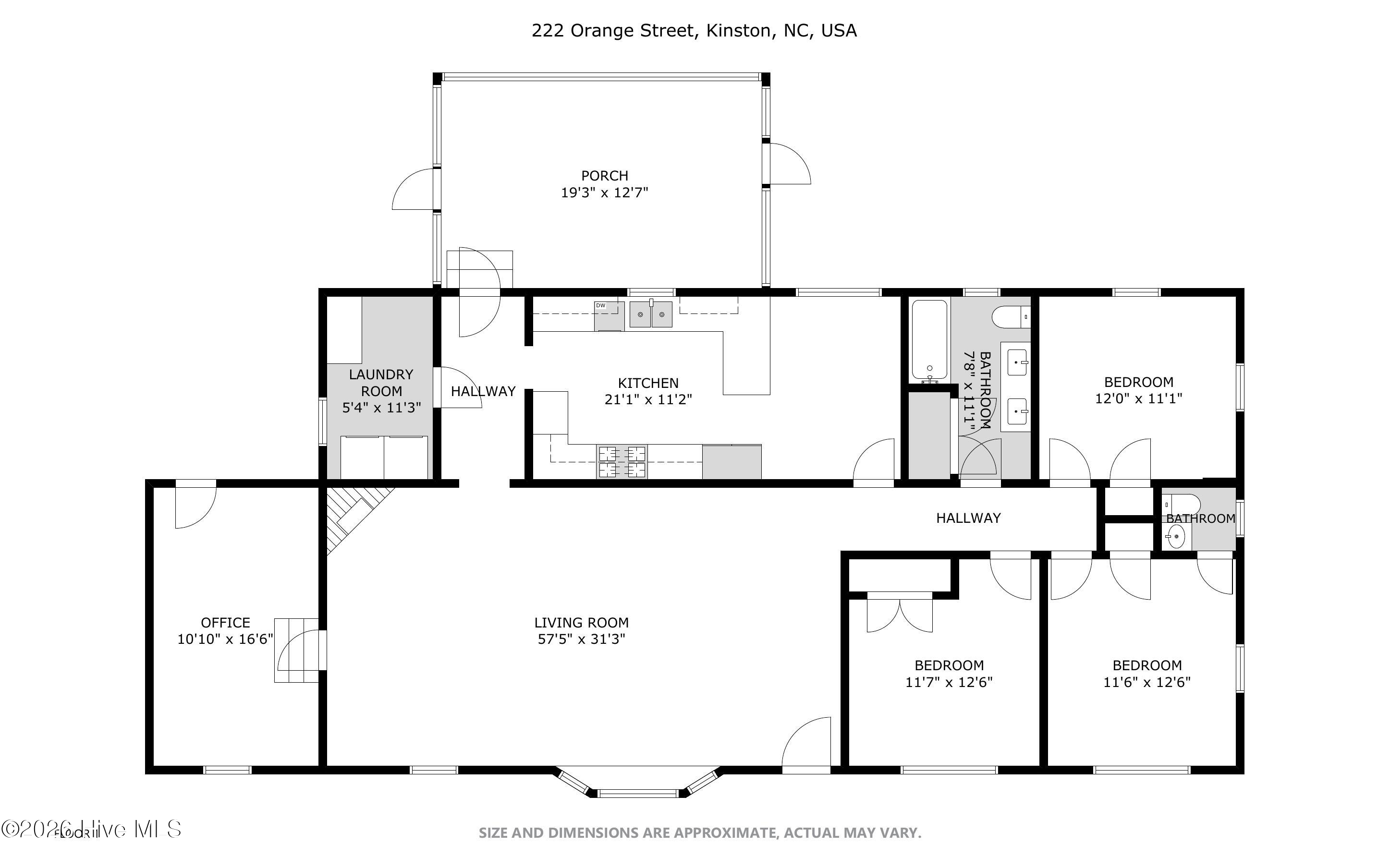 222 Orange Street Kinston, NC 28504 - Photo 28 of 28