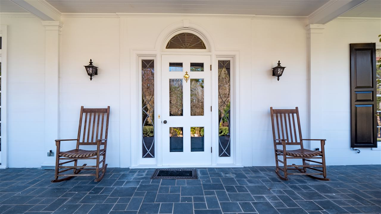 1809 Faison Road Durham, NC 27705 - Photo 2 of 30 Grand Colonial Revival style home custom designed by architect Thomas O’Shea in 1984. Porch