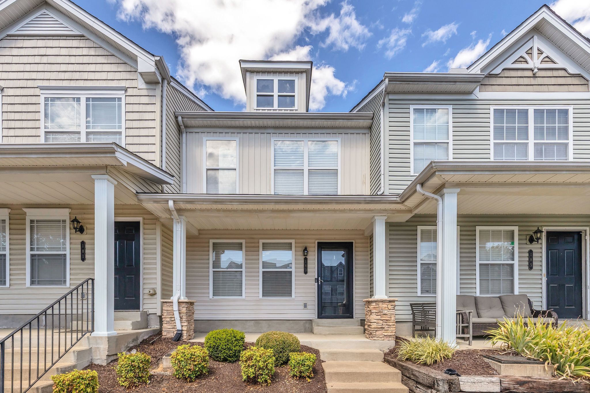 front view of a house