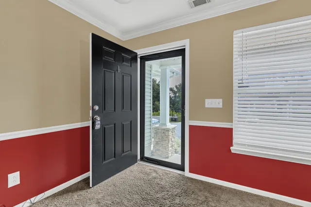 en empty room with window