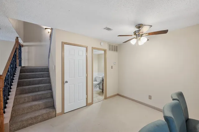 a view of entryway with stairs