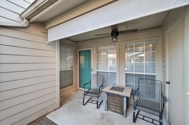 a view of an outdoor space with porch