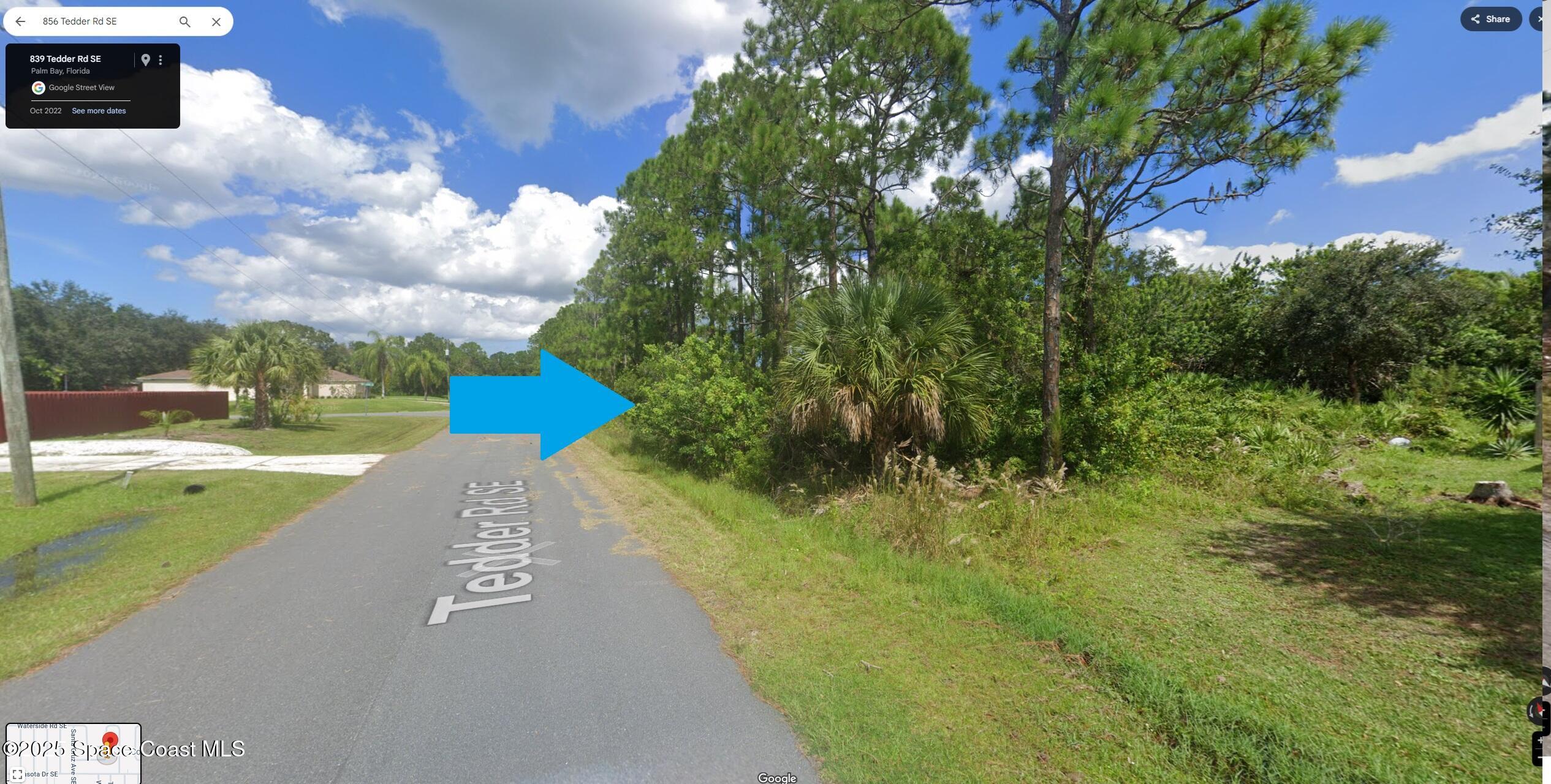 856 Tedder Road Southeast Palm Bay, FL 32909 - Photo 1 of 4 street