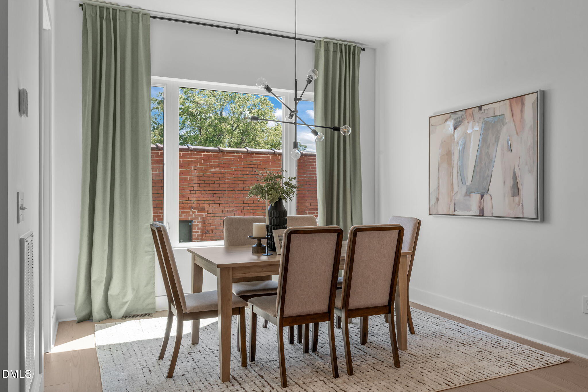 2010 Moody Durham, NC 27701 - Photo 12 of 45 a view of a dining room with furniture window and outside view