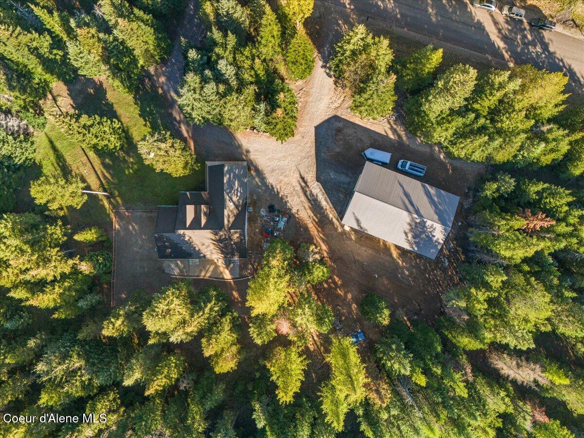 10050 Duce Road Athol, ID 83801 - Photo 46 of 53 44-Aerial Birds Eye view