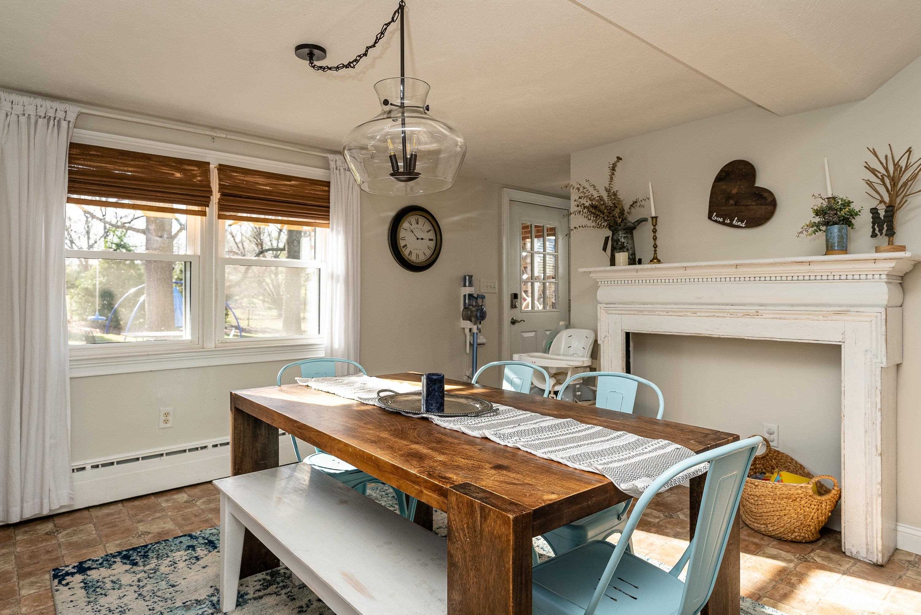 3667 Dry Hollow Road Dayton, VA 22821 - Photo 19 of 68 a view of a dining room with furniture window and wooden floor