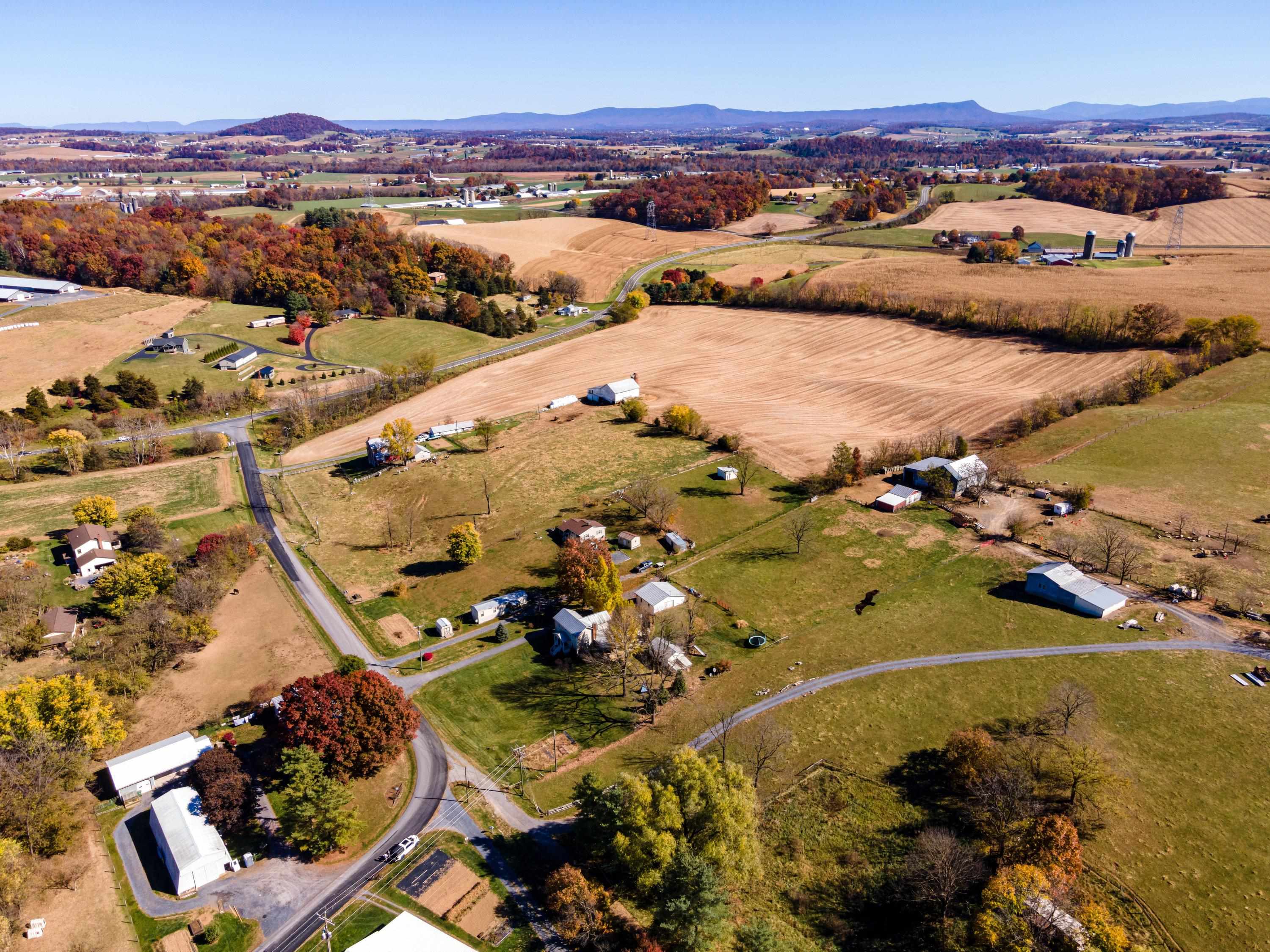 3667 Dry Hollow Road Dayton, VA 22821 - Photo 63 of 68 an aerial view of residential houses with outdoor space