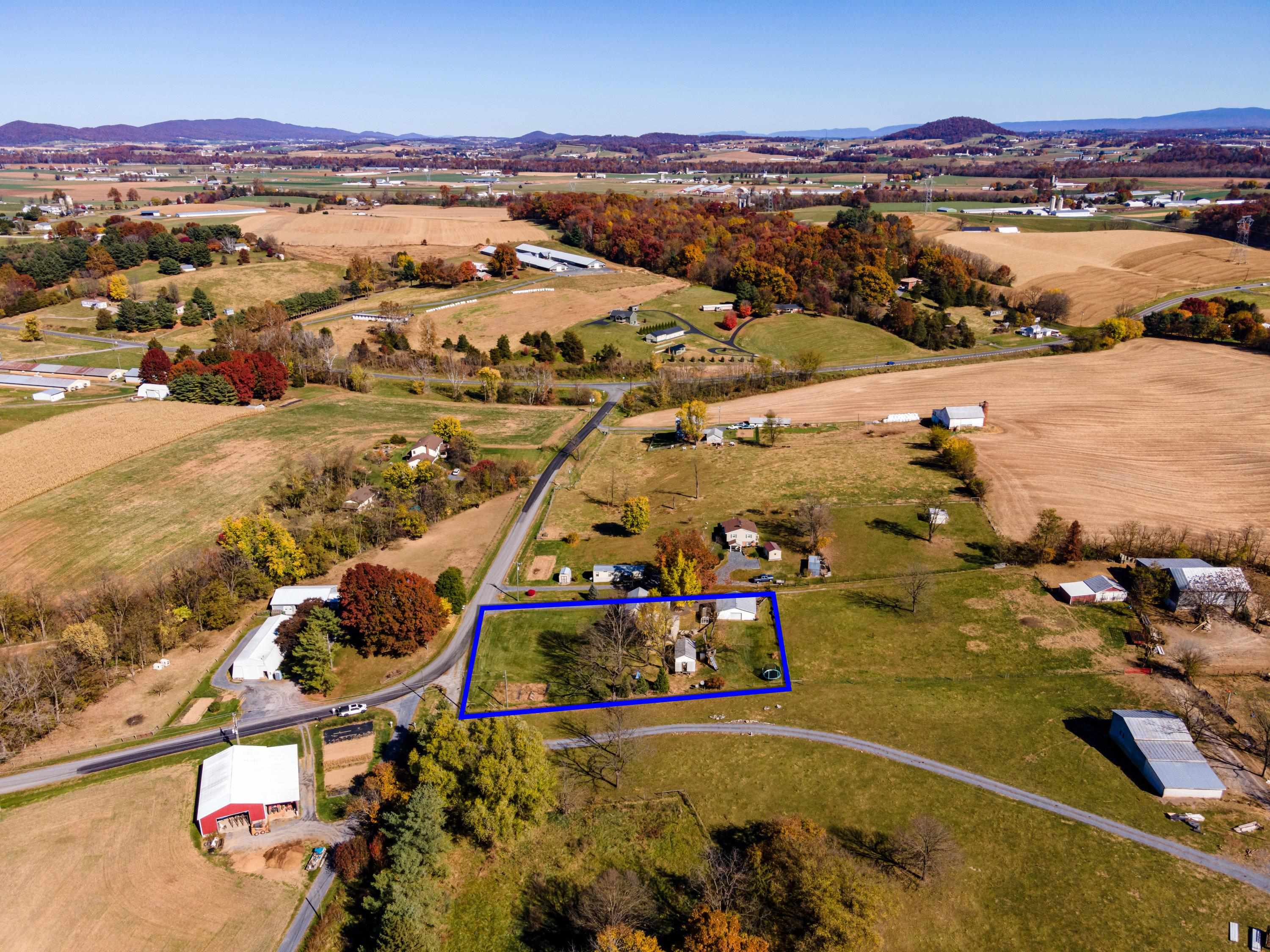 3667 Dry Hollow Road Dayton, VA 22821 - Photo 67 of 68 an aerial view of residential houses with outdoor space