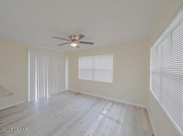 1022 4th Street Port Orange, FL 32129 - Photo 8 of 21 wooden floor in an empty room with a window