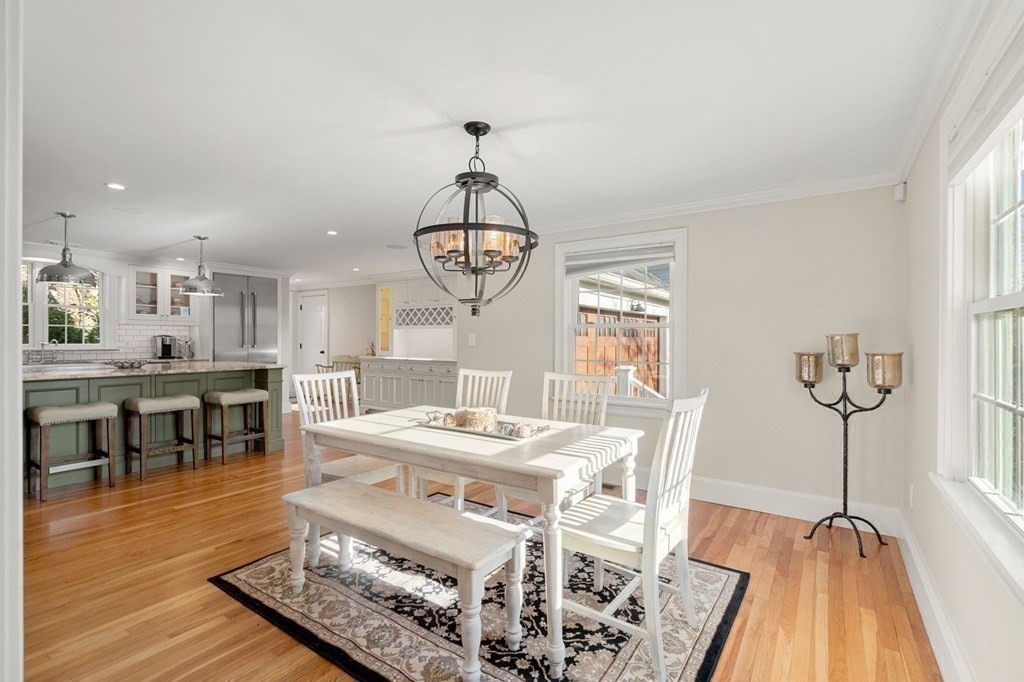 20 Shetland Road Marblehead, MA 01945 - Photo 9 of 40 a view of a dining room with furniture window and wooden floor
