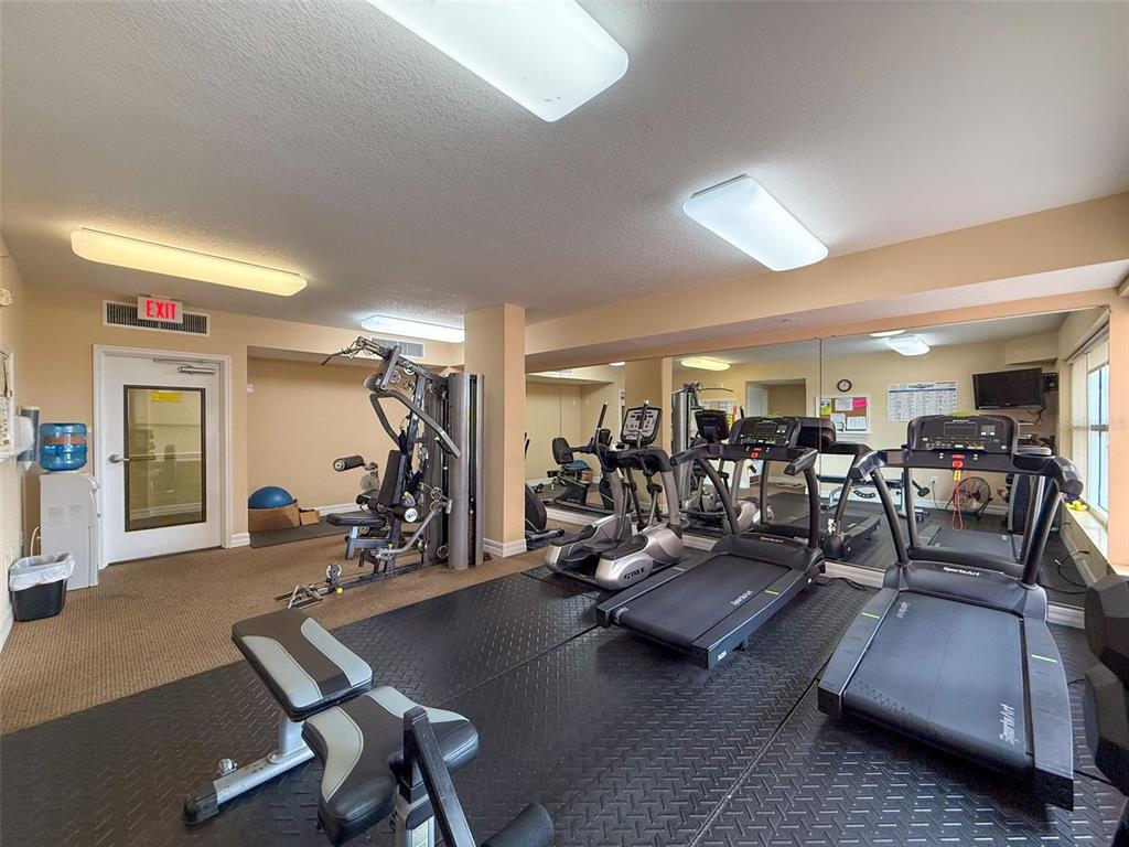 4516 Seagull Drive, Unit 615 New Port Richey, FL 34652 - Photo 33 of 45 a view of a room with gym equipment