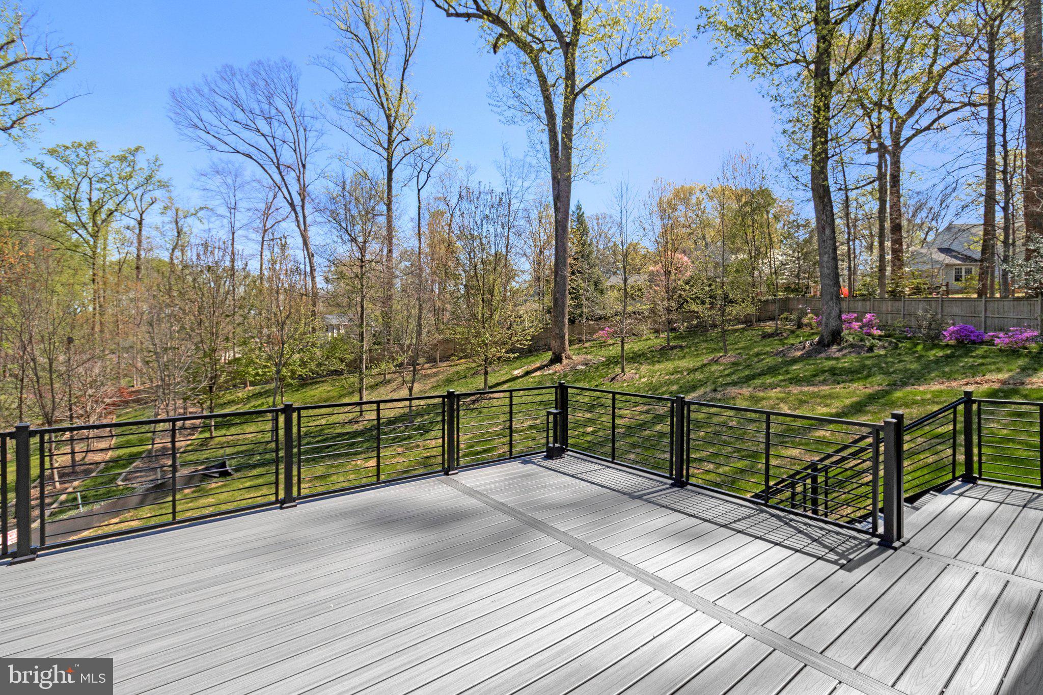 3525 Glenbrook Road Fairfax, VA 22031 - Photo 94 of 111 Backyard view from the deck
