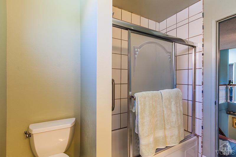 1291 Old Ranch Road Camarillo, CA 93012 - Photo 33 of 41 a bathroom with a shower and toilet