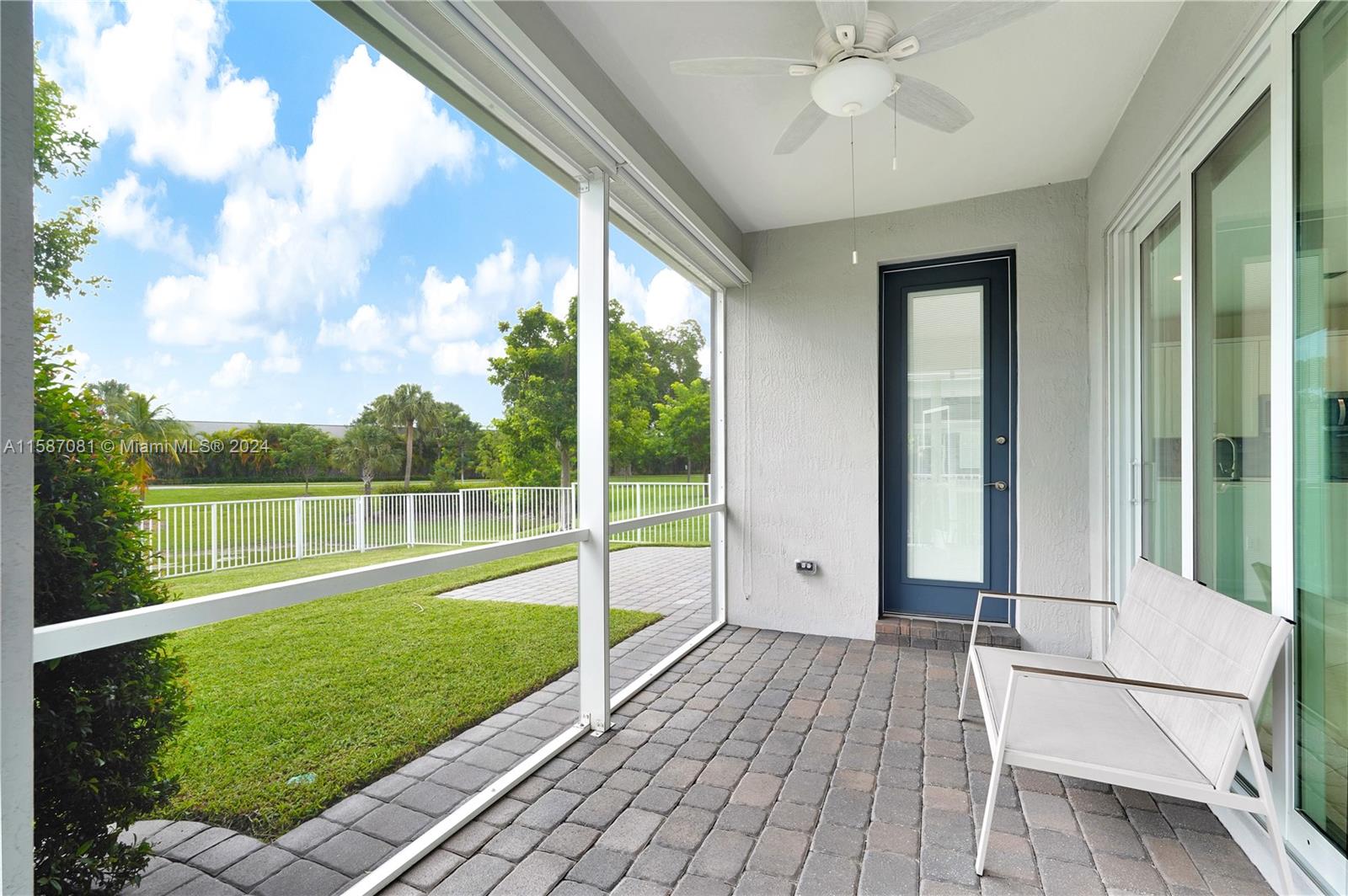 1595 Trailhead Terrace Hollywood, FL 33021 - Photo 37 of 49 a view of a balcony with yard