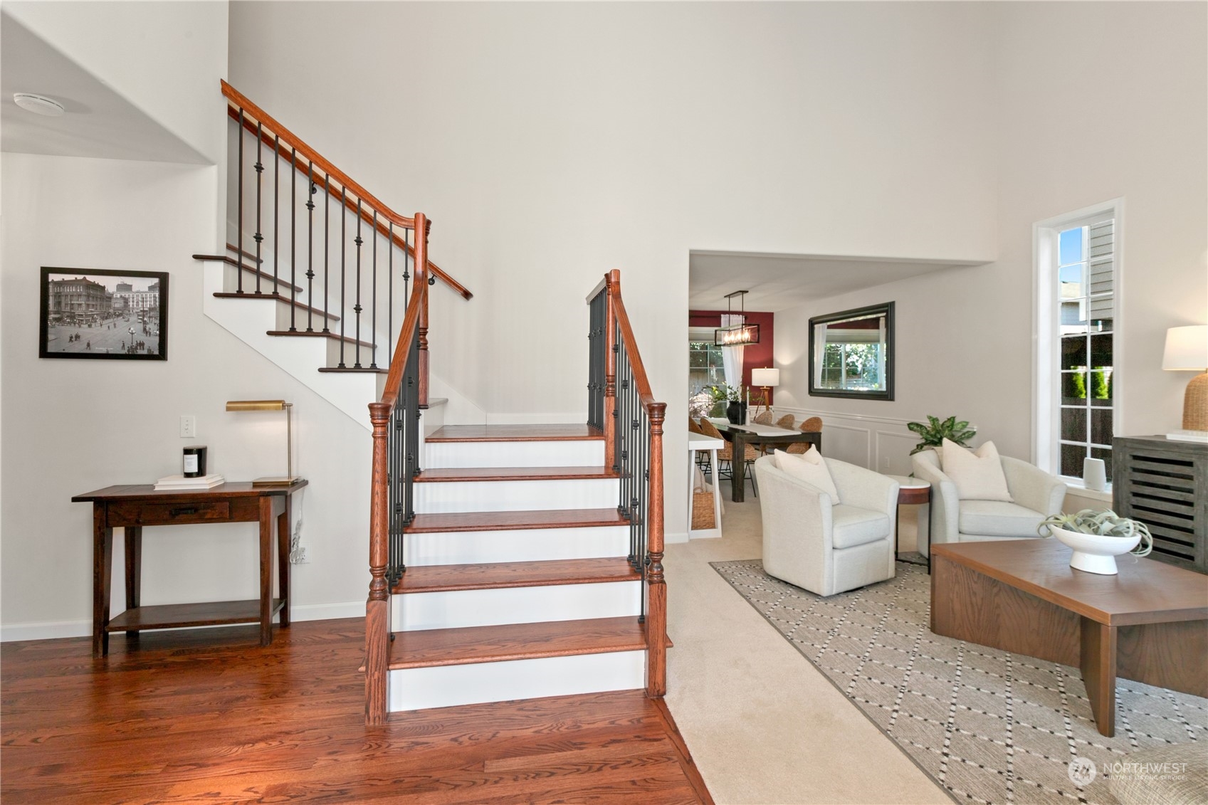 18205 27th Drive Southeast Bothell, WA 98012 - Photo 20 of 37 a living room with furniture and a table