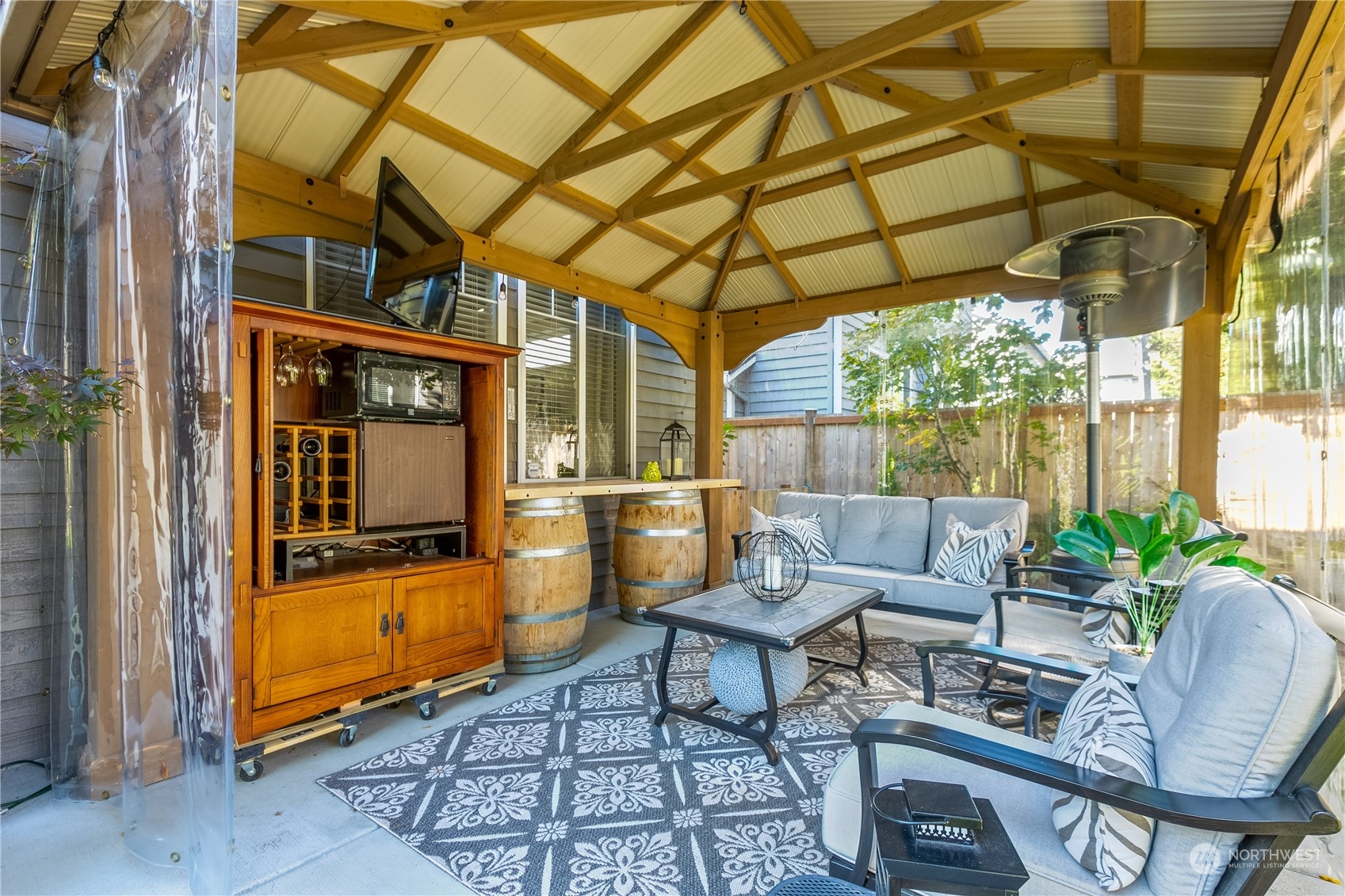 18205 27th Drive Southeast Bothell, WA 98012 - Photo 34 of 37 a outdoor living space with furniture
