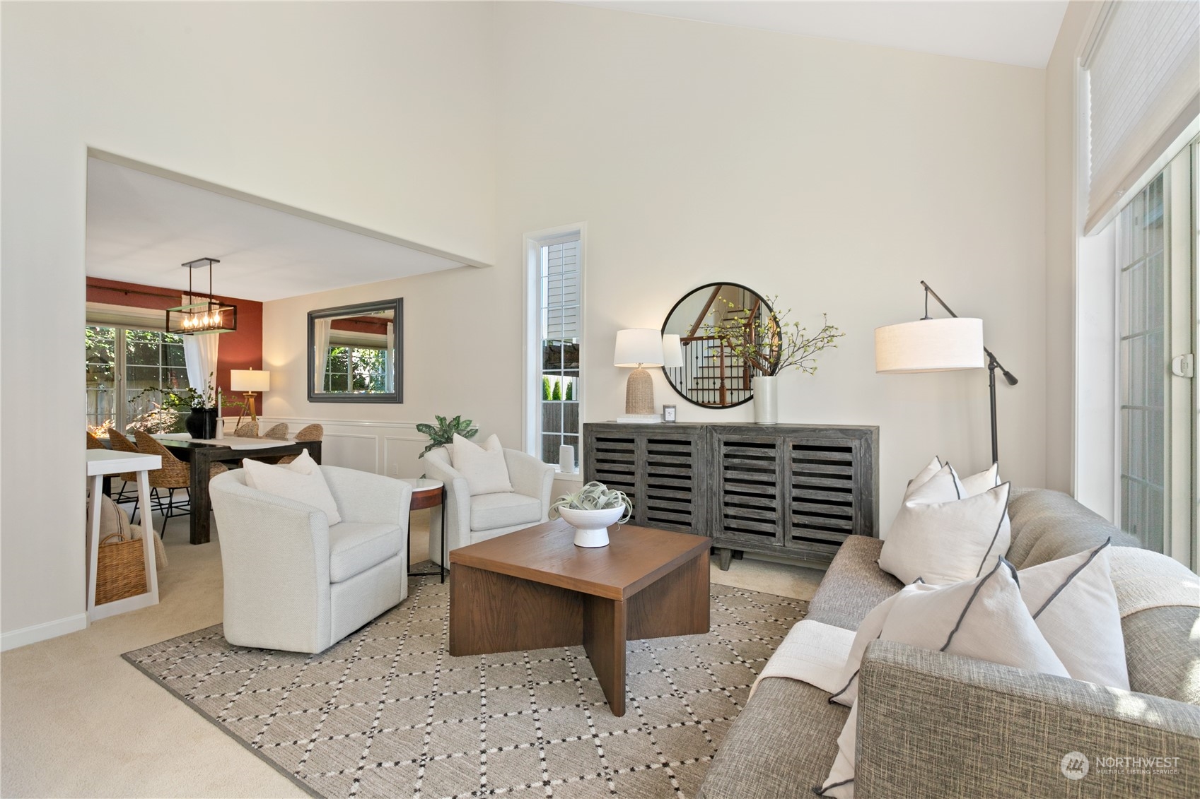 18205 27th Drive Southeast Bothell, WA 98012 - Photo 6 of 37 a living room with furniture a rug and a window