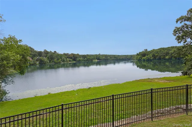 a view of a lake with a lake view