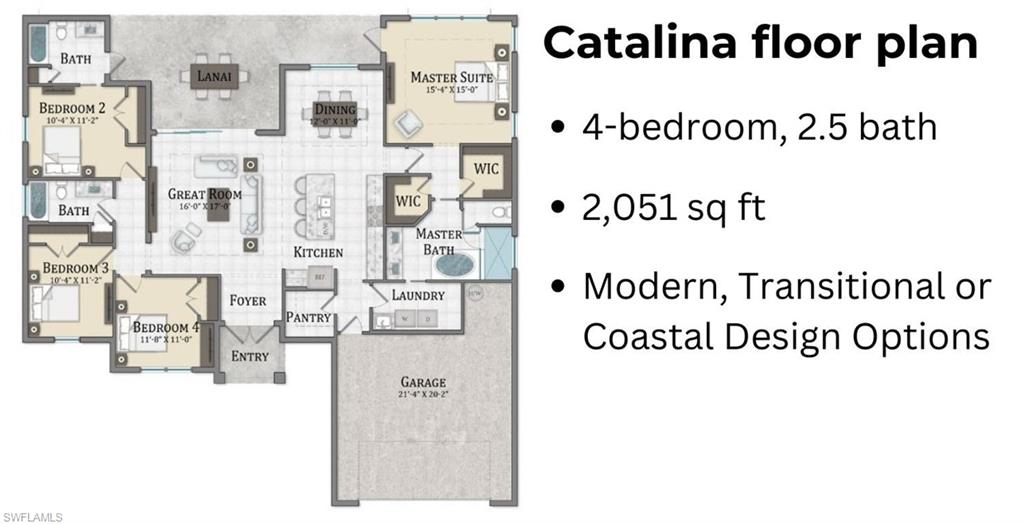 12200 Coyle Road Fort Myers, FL 33905 - Photo 7 of 7 Catalina floor plan