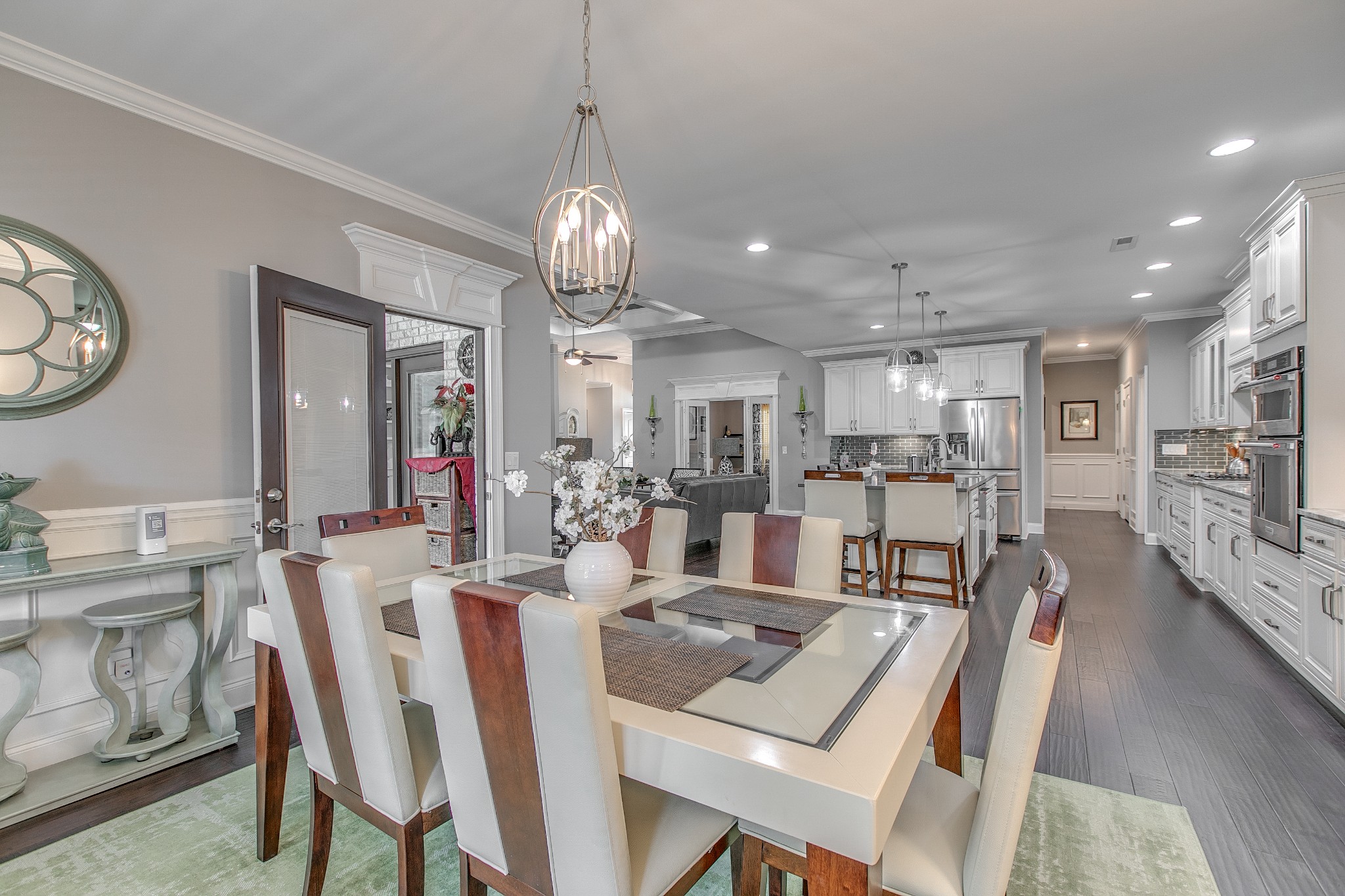 7745 Santos Drive Murfreesboro, TN 37129 - Photo 22 of 58 a view of a dining room and livingroom view