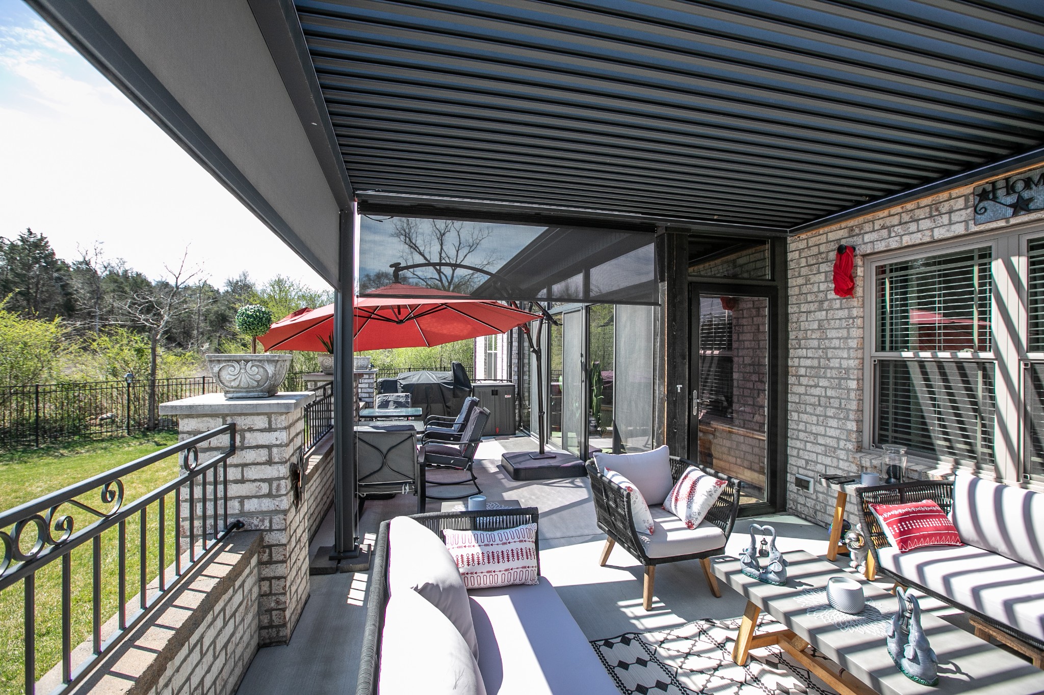 7745 Santos Drive Murfreesboro, TN 37129 - Photo 47 of 58 a view of balcony with chairs and iron fence