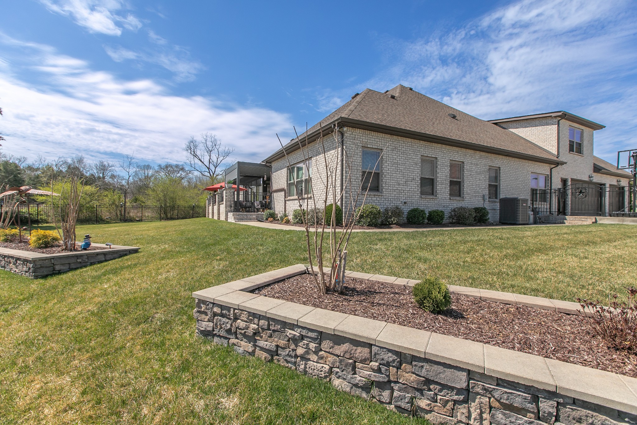 7745 Santos Drive Murfreesboro, TN 37129 - Photo 54 of 58 a front view of a house with garden