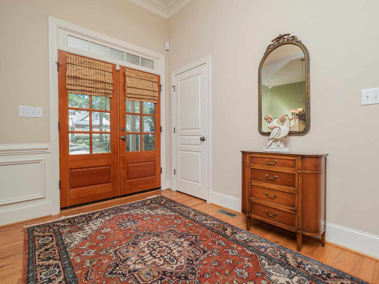 1217 Colonial Club Road Wake Forest, NC 27587 - Photo 5 of 30 Entrance foyer with upgraded double doors and a transom. Entry Foyer