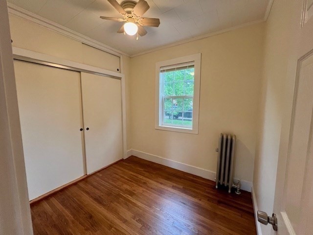 61 Center Street Bridgewater, MA 02324 - Photo 14 of 33 a view of room with window and wooden floor