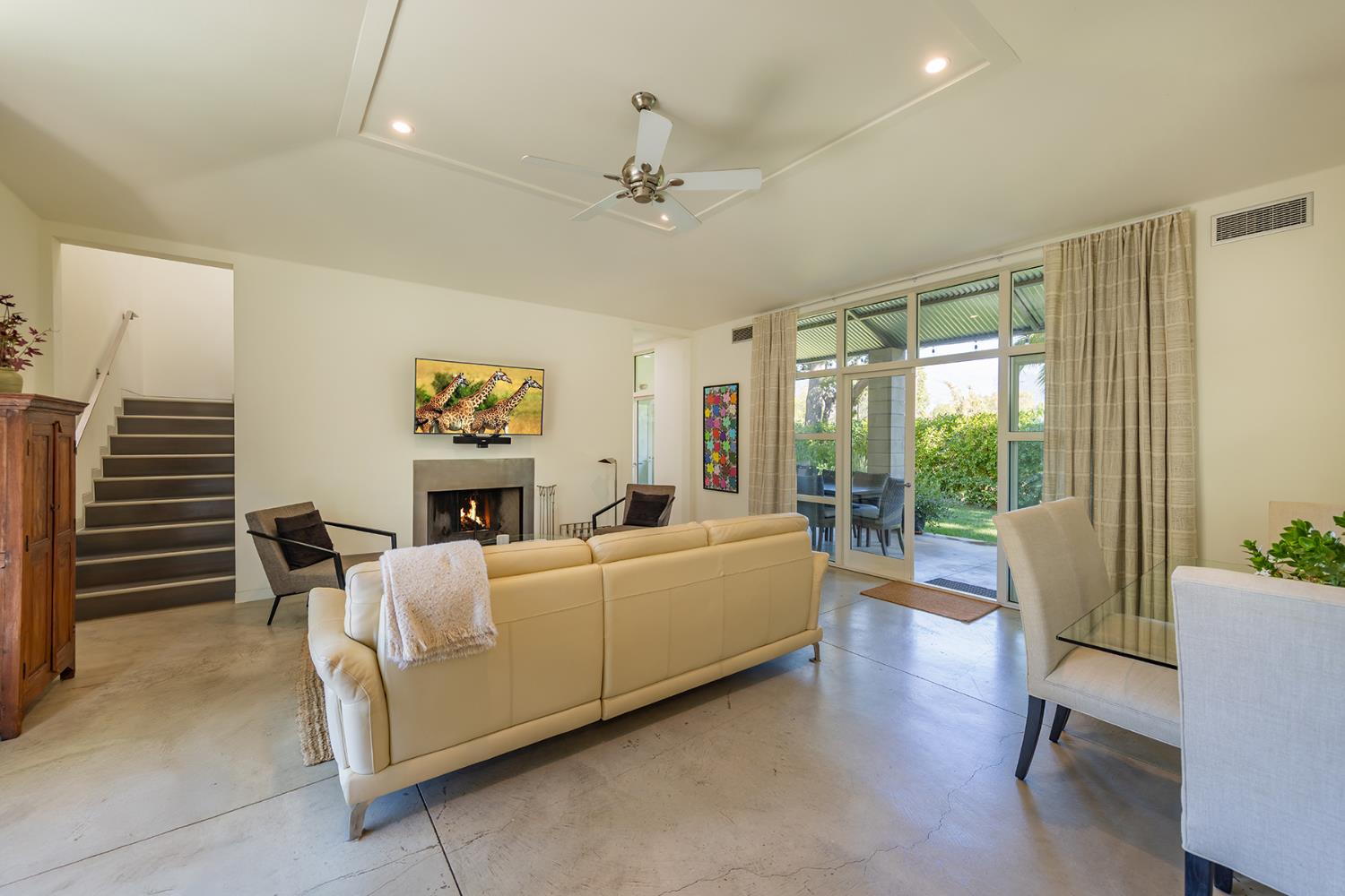 312 Fox Street Ojai, CA 93023 - Photo 10 of 43 a living room with furniture and a large window