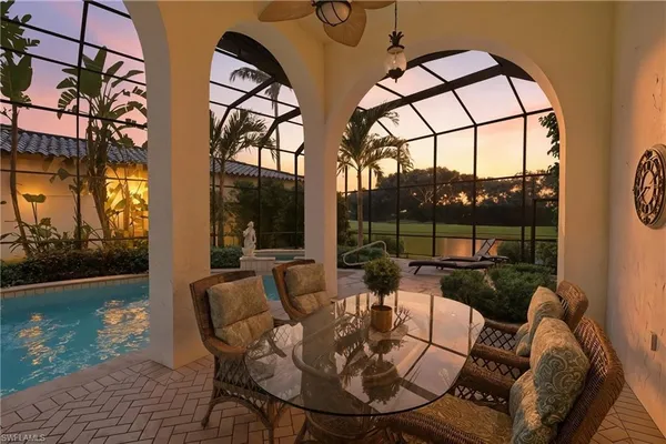 a view of balcony and patio