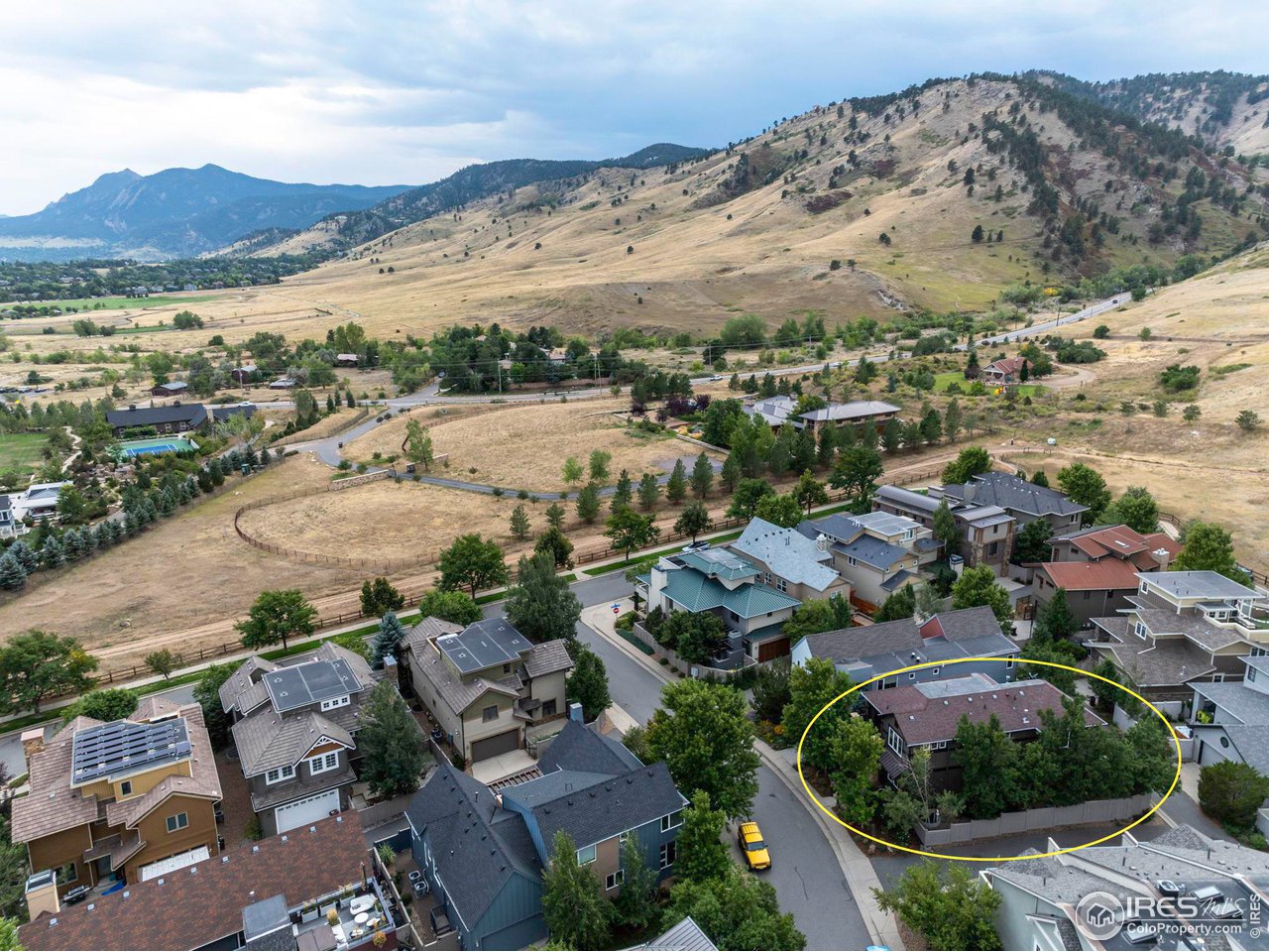 5065 3rd Street Boulder, CO 80304 - Photo 34 of 40 an aerial view of a city