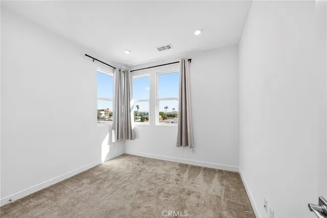 a view of hallway with window