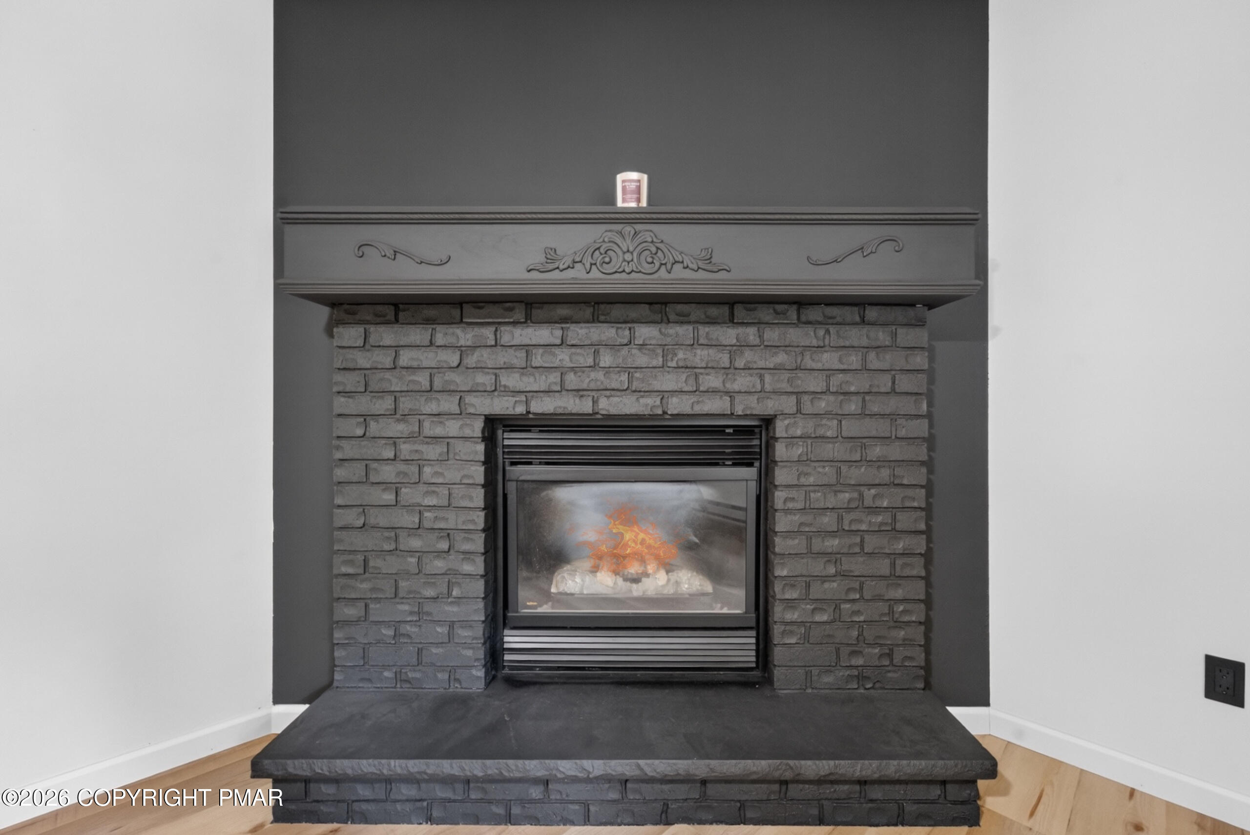 4116 Low Ridge Road Pocono Summit, PA 18346 - Photo 28 of 58 Bedroom 3 Fireplace
