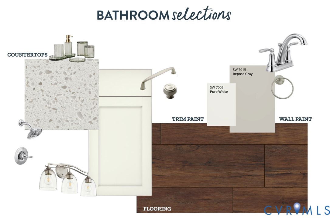 3530 Red Hill Road Gordonsville, VA 22942 - Photo 2 of 8 a bathroom with a sink and a mirror