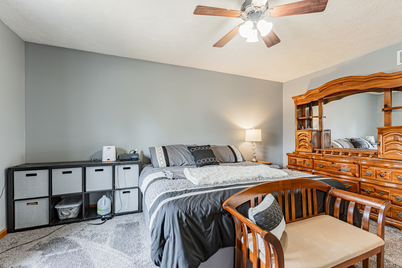 4401 Copper Ridge Road Champaign, IL 61822 - Photo 31 of 49 a bedroom with furniture and a window