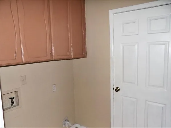 a view of front door