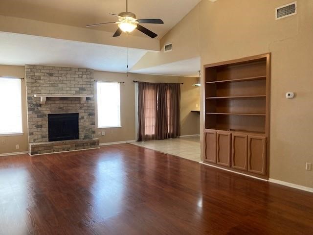 4106 Rippling Creek Drive Corpus Christi, TX 78410 - Photo 2 of 22 a view of an empty room with a fireplace and a window