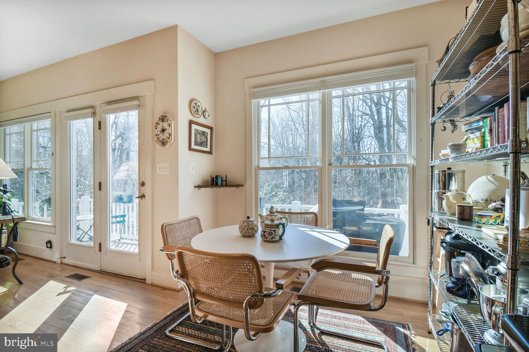 9560 Ament Street Silver Spring, MD 20910 - Photo 12 of 44 Table space in the kitchen -VIEWS!!