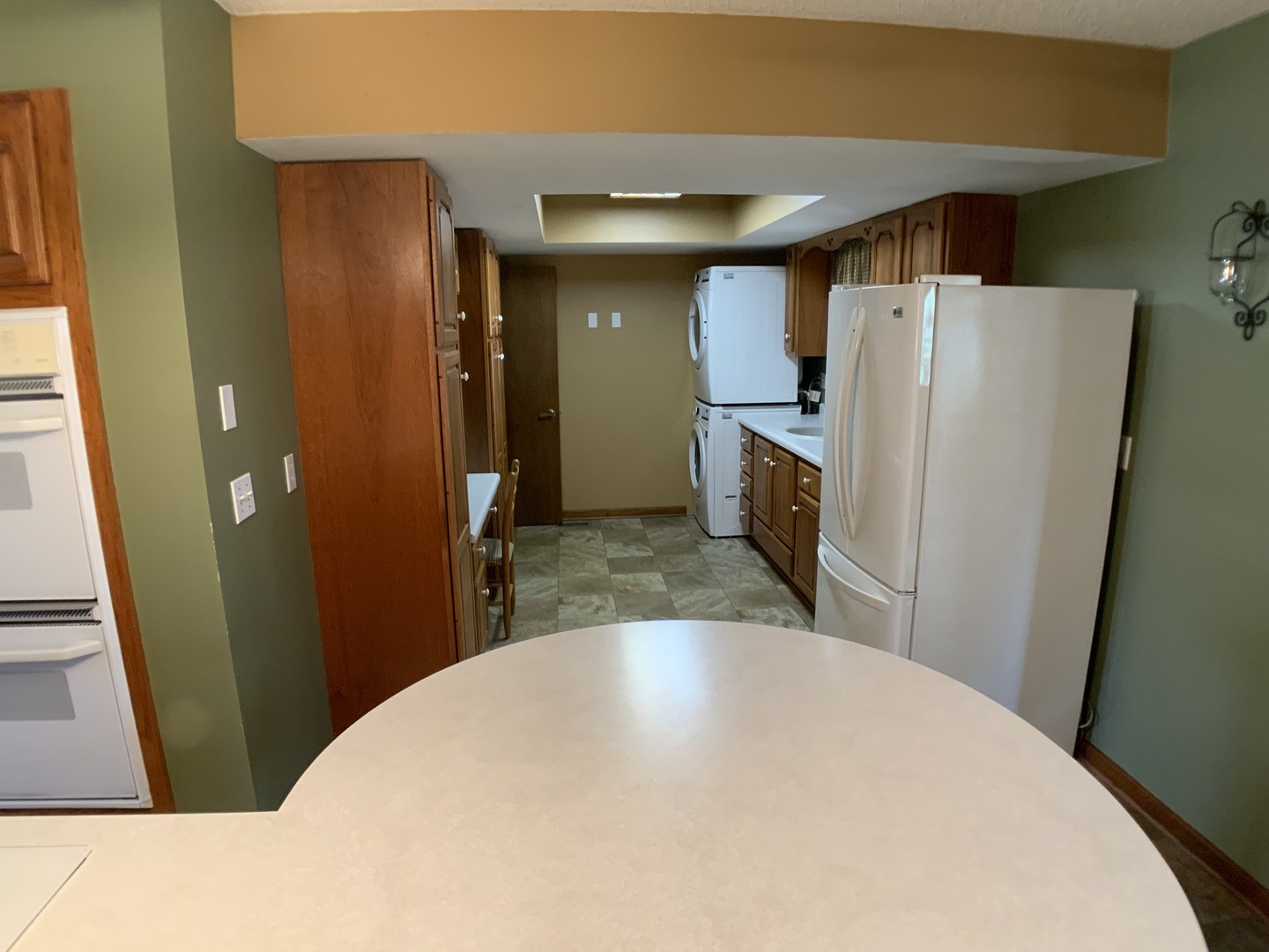 12628 Willow Lane Genoa, IL 60135 - Photo 8 of 21 a view of a kitchen with refrigerator and a sink