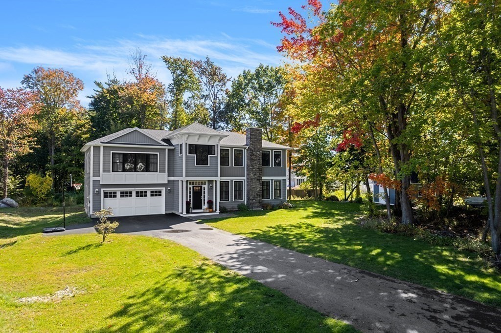 12 Big Rock Road Rye, NH 03870 - Photo 36 of 42 a view of a house with a swimming pool