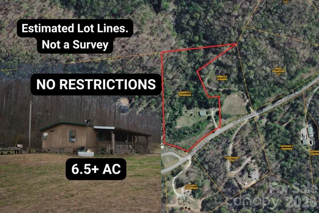 a view of a sign under a street sign