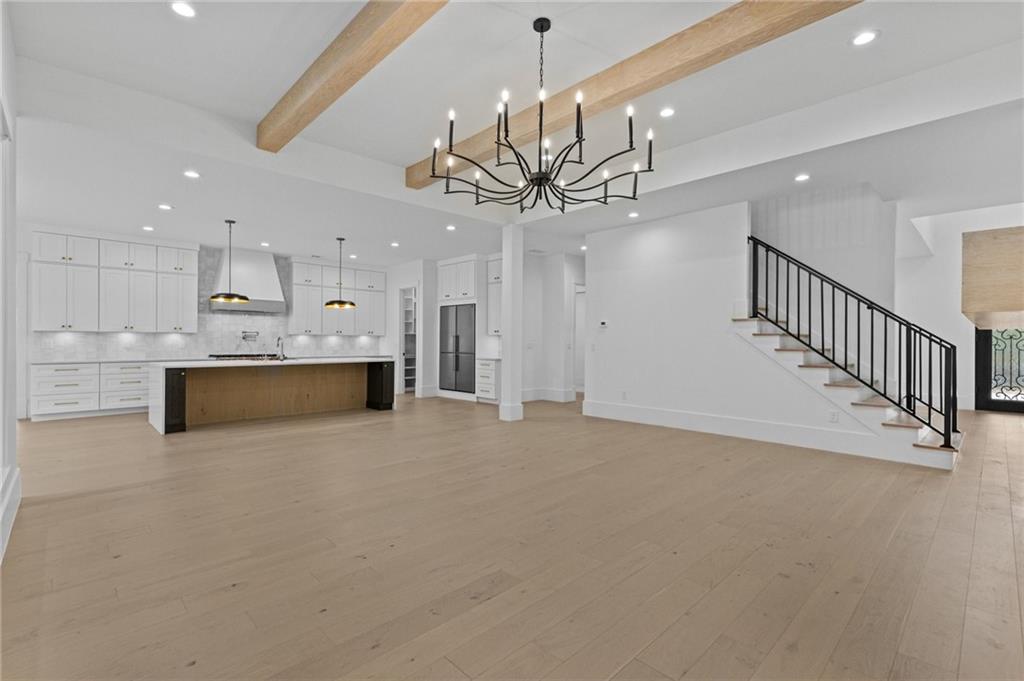 2865 Old Fountain Road Dacula, GA 30019 - Photo 26 of 84 a view of a kitchen with a sink and stainless steel appliances