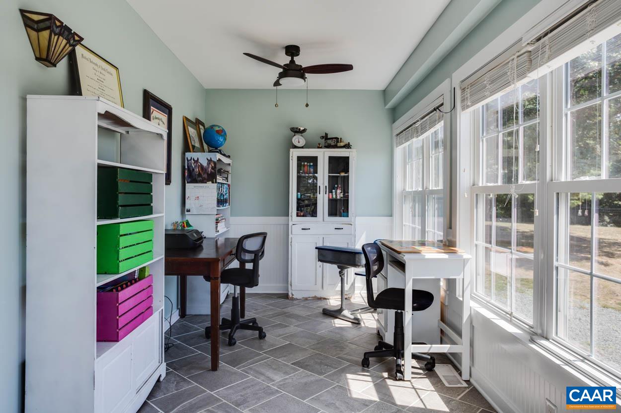 5289 Free Union Road Free Union, VA 22940 - Photo 41 of 63 a view of a workspace with furniture and a window