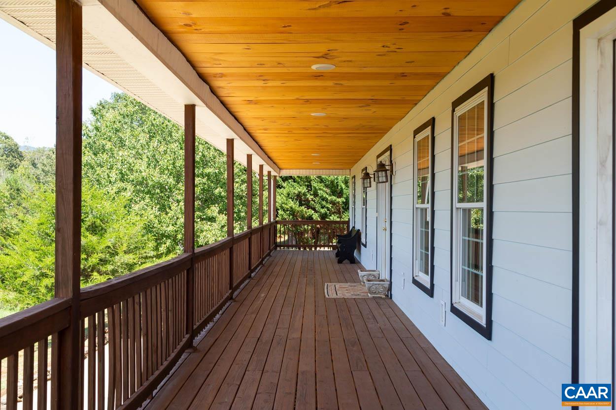 5289 Free Union Road Free Union, VA 22940 - Photo 10 of 63 a view of balcony with wooden floor