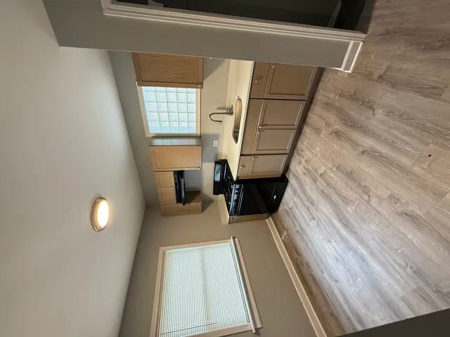 a view of a small space