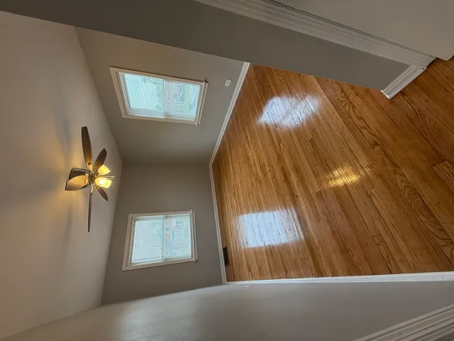 a view of wooden floor