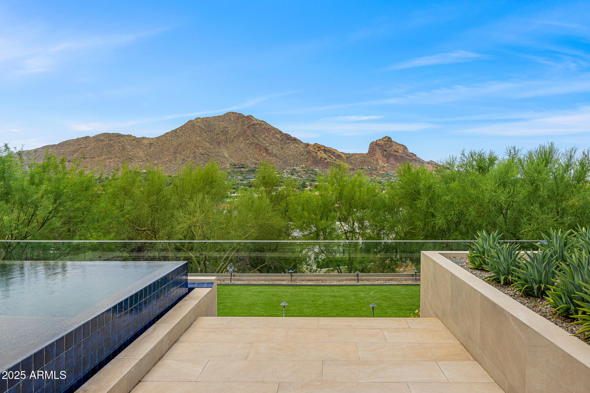 6149 East Indian Bend Road Paradise Valley, AZ 85253 - Photo 72 of 77 backyard Camelback mountain views