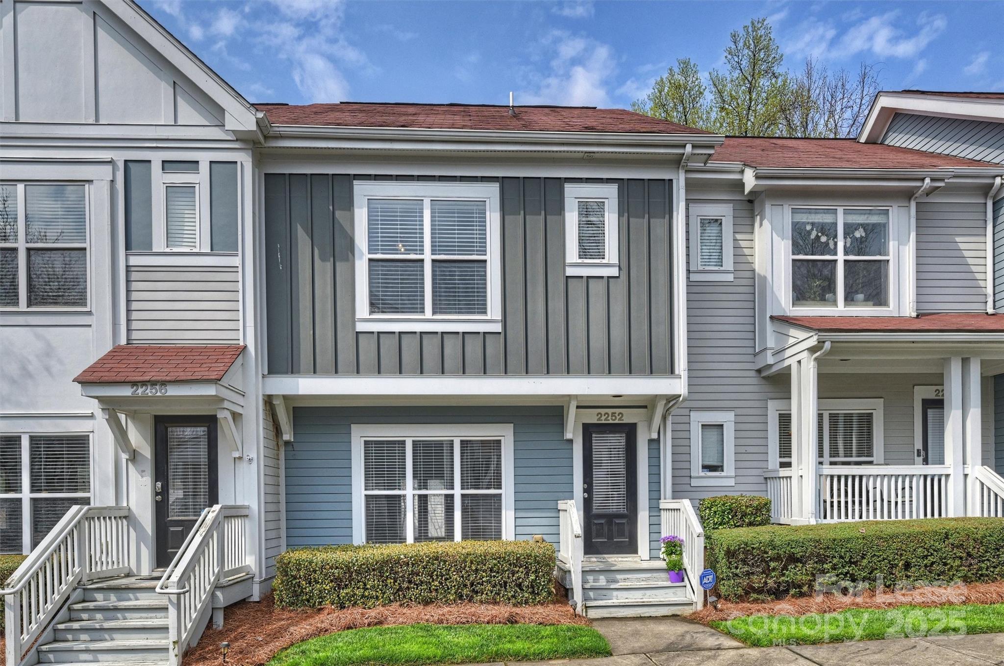 2252 Vision Drive Charlotte, NC 28203 - Photo 2 of 30 a front view of a house with garden
