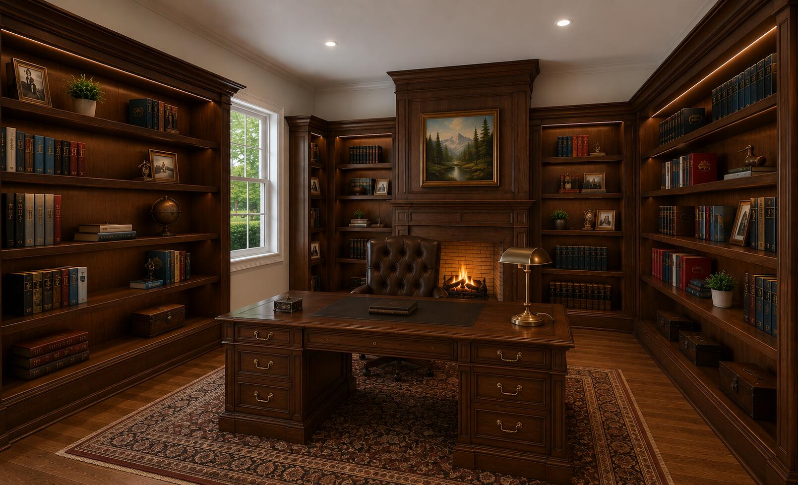 Lot 2 Nicholas Lane Moneta, VA 24121 - Photo 6 of 7 a room with furniture and a book shelf